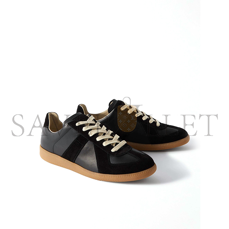 ma*s*n Ma*i*la replica leather and suede sneakers s57ws0236p1895